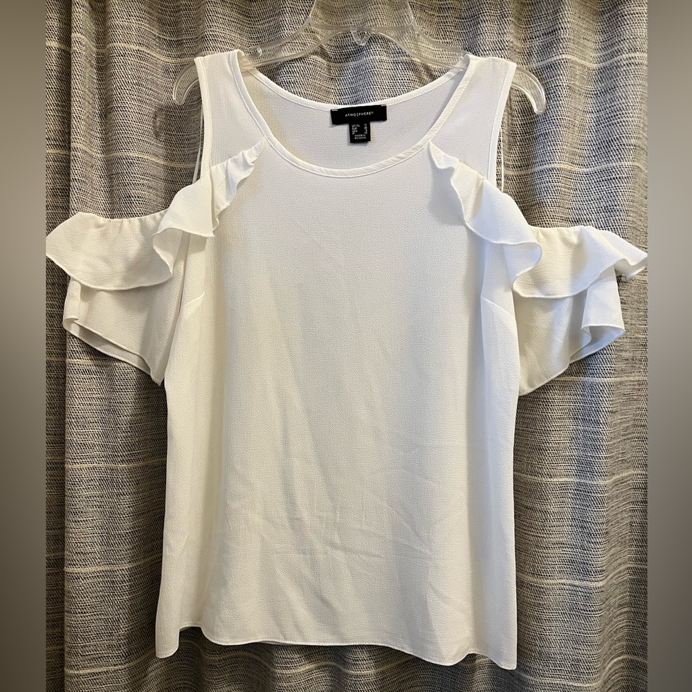 PRIMARK ATMOSPHERE Cream Top - Cut Away Shoulder